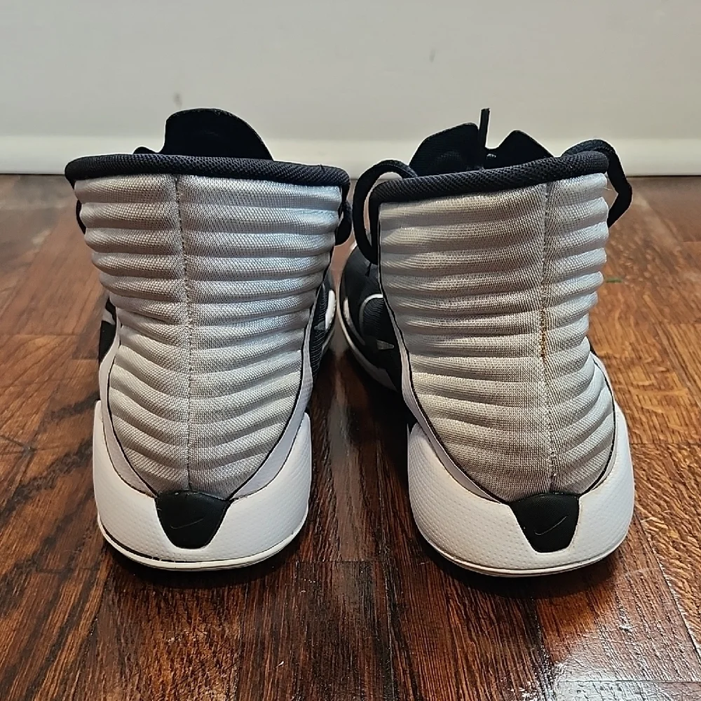 Nike Prime Hype 2016 Black and White Basketball Sneakers